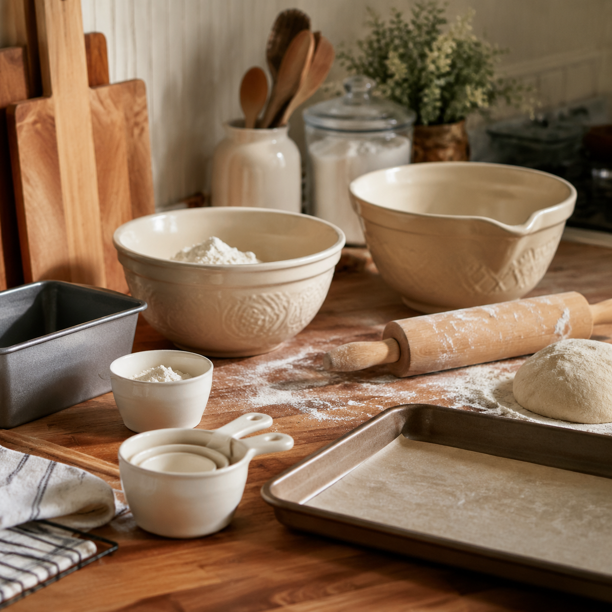 Baker Range cookware scene