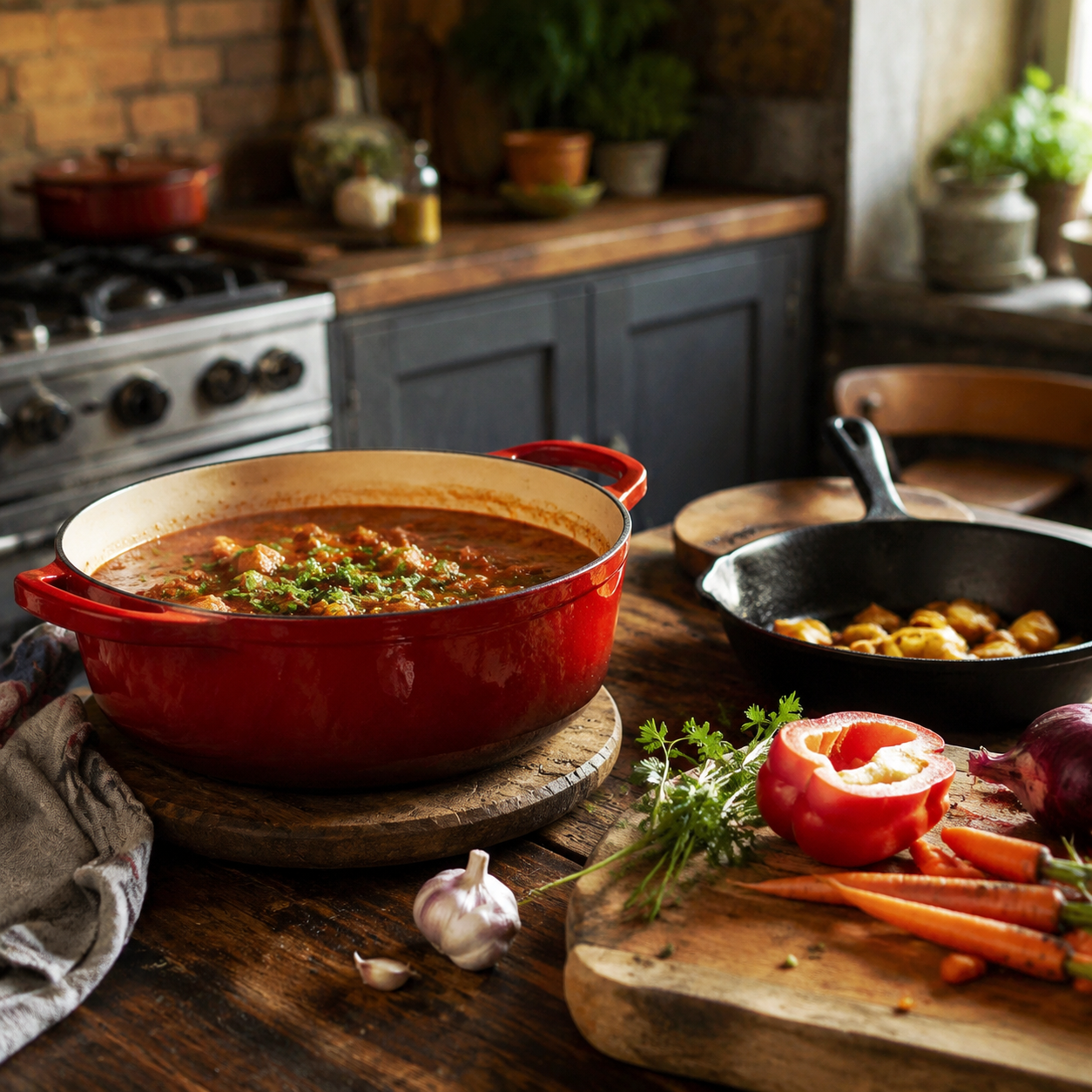 Weekend Range cookware scene